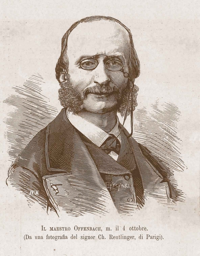 Offenbach, Jacques par Cenianari d'après Reutlinger - Jacques Offenbach